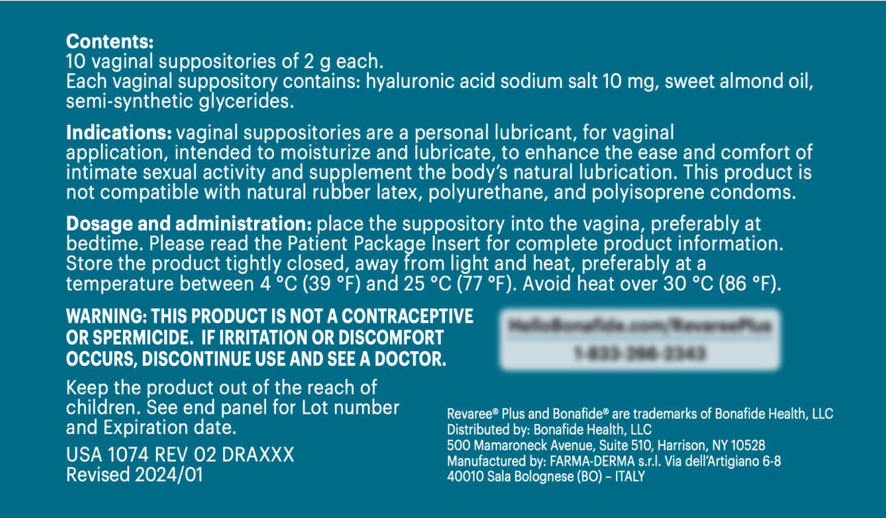 Extra relief from vaginal dryness