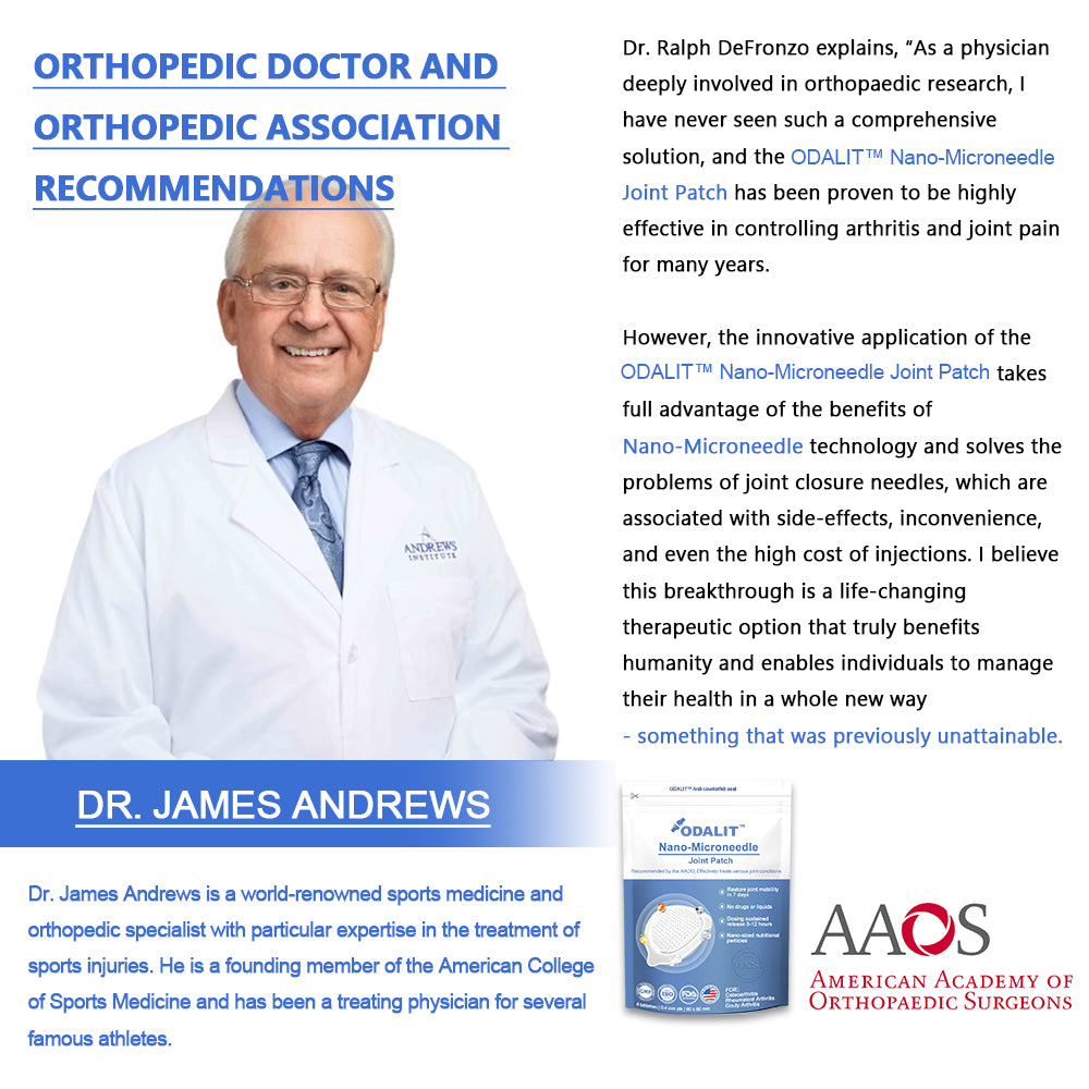 Official Store:👩⚕️Recommended by AAOS🦾ODALIT® Nano-microneedle joint patch (Painless, long-lasting, suitable for arthritis, varicose veins and various orthopedic diseases)