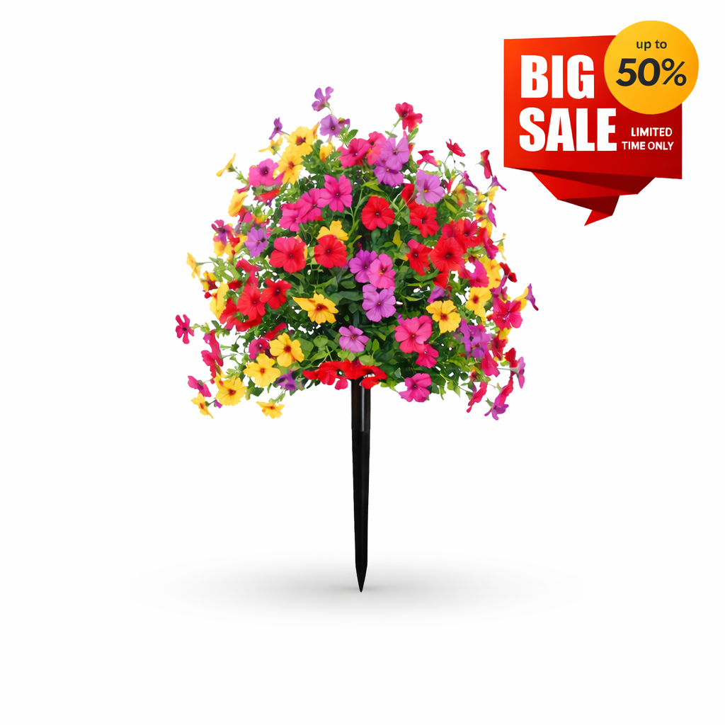 UP TO 49% OFF🔥 Artificial Violet for Outdoor Indoor Garden Home Decoration