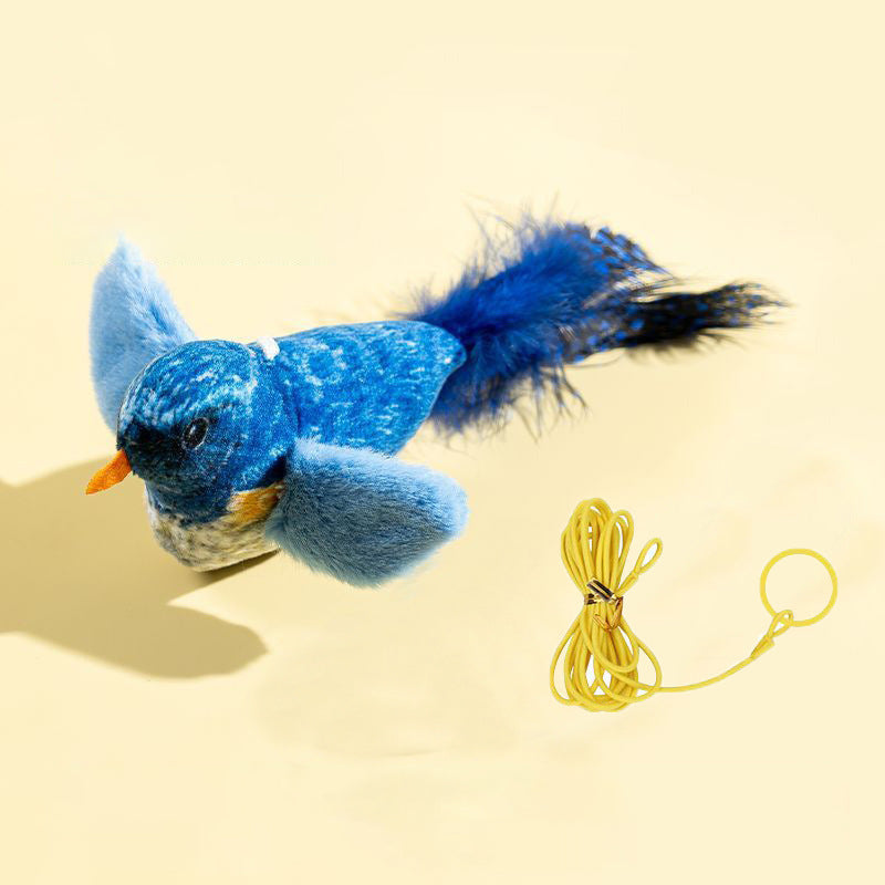 🐾2025 Interactive Bird Chirping Cat Toy