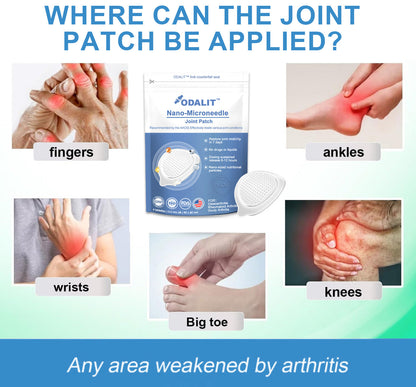 Official Store：👩‍⚕️Recommended by AAOS🦾ODALIT® Nano-microneedle joint patch (Painless, long-lasting, suitable for arthritis, varicose veins and various orthopedic diseases)