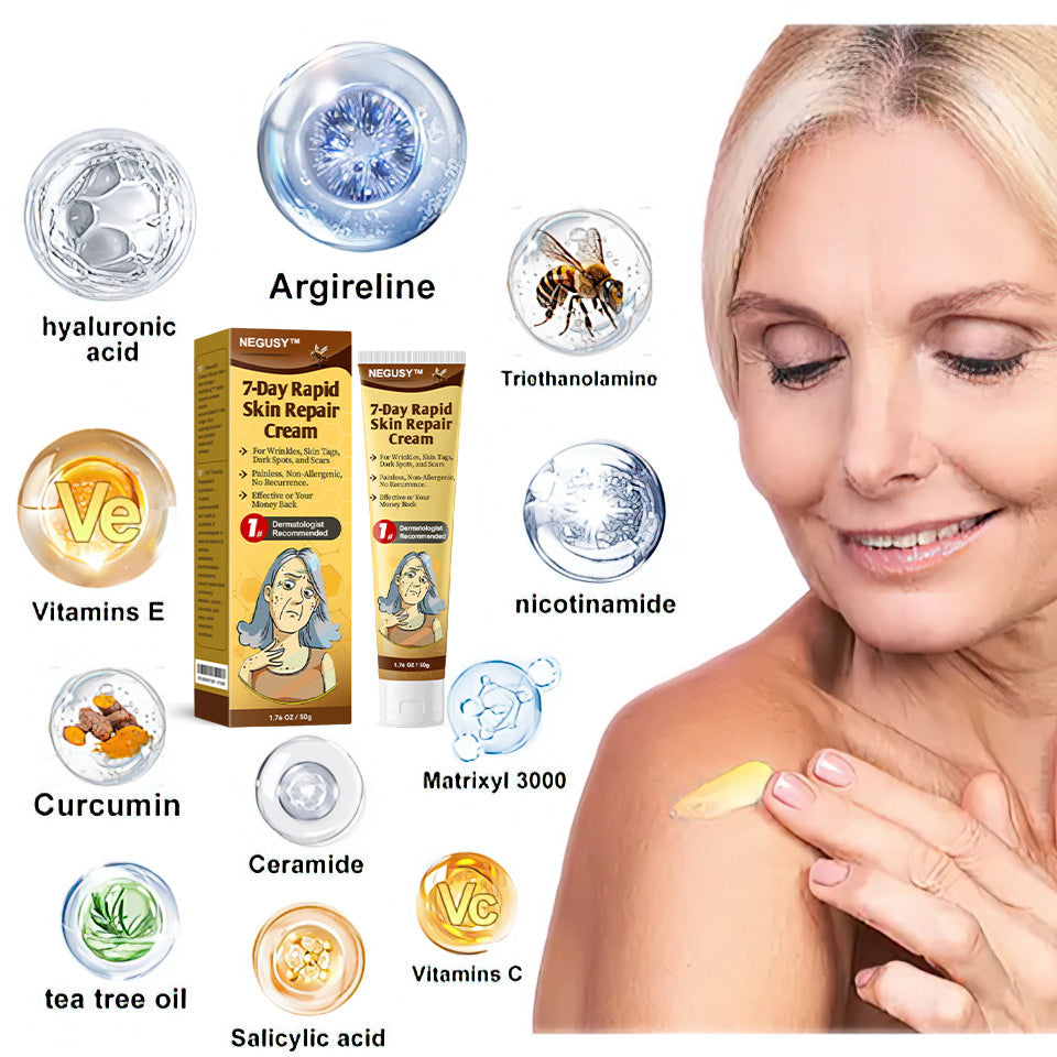 NEGUSY™ 7-Day Intensive Skin Repair Cream | FDA Certified & Doctor Recommended 🌟👩‍⚕️