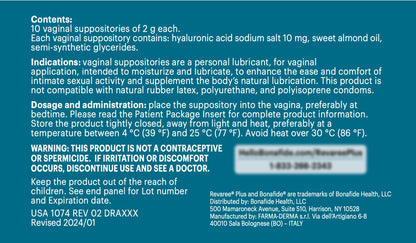 Extra relief from vaginal dryness
