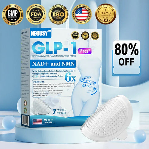 🔥Final 3 Hours: 80% OFF - NEGUSY™ GLP-1 Slimming & health NANO MICRONEEDLE PATCH (Zero Pain. 24/7 Release | Lose 20lbs FAST | 90% Sugar Drop | )👨‍⚕️