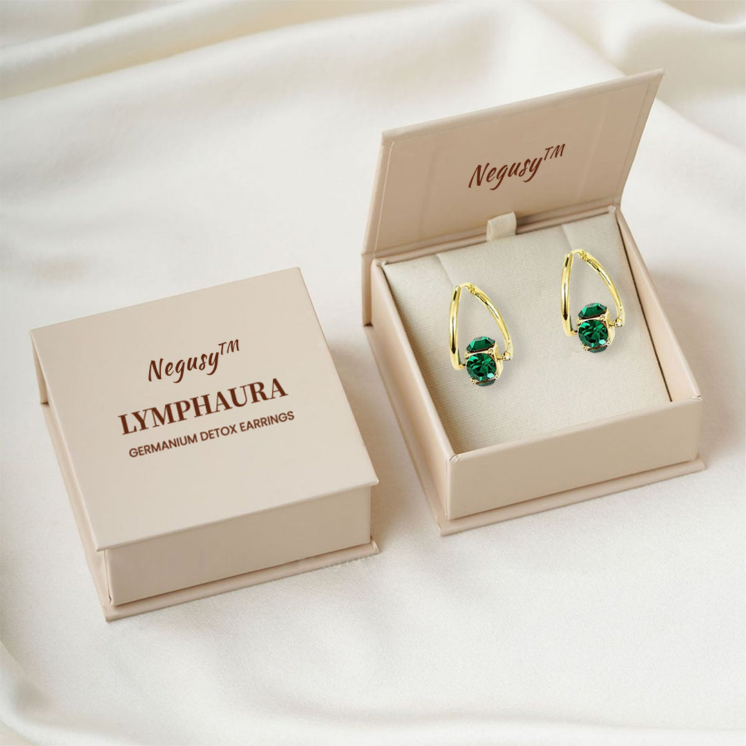 LymphAura Germanium Detox Earrings ( Imported from USA ) -🌟Buy 1 Get 1 (💕Valentine Month💕 Offer )🌟