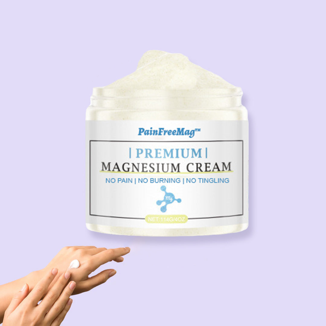 PainFreeMag™ Natural Pain Relief Cream 🌿 - This mineral relieves pain in just 15 minutes! 🌟