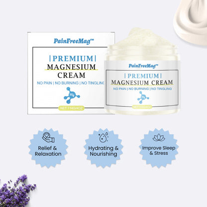 PainFreeMag™ Natural Pain Relief Cream 🌿 - This mineral relieves pain in just 15 minutes! 🌟