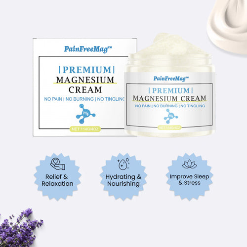 PainFreeMag™ Natural Pain Relief Cream 🌿 - This mineral relieves pain in just 15 minutes! 🌟