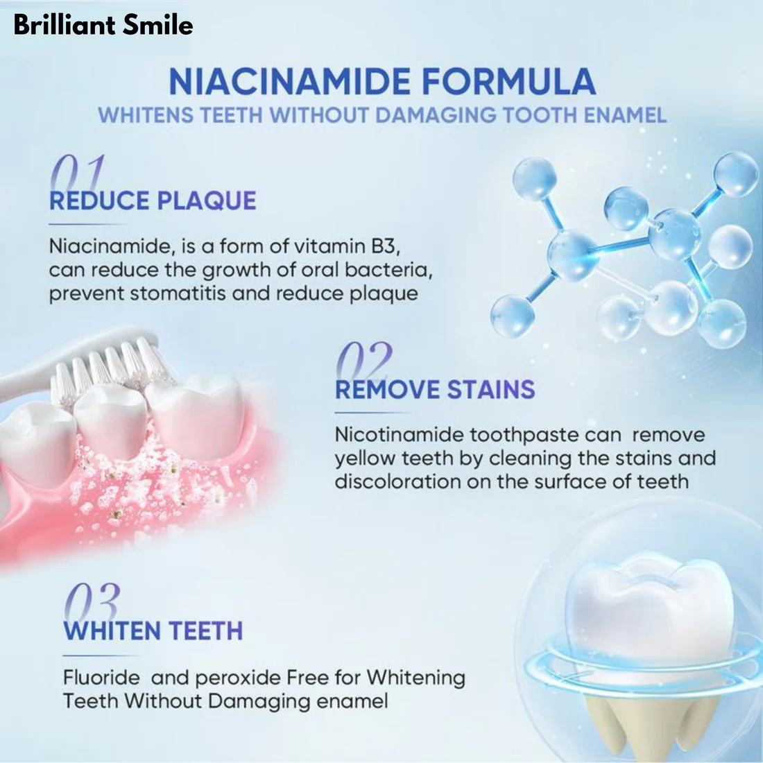 🔥Niacinamide Intensive Whitening Toothpaste