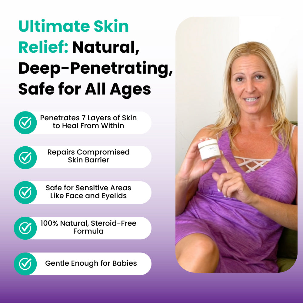 The Barrier Renewal Remedy: ODALIT™ Skin Repair Balm Stops Itchy, Red Flare-ups and Restores Clear, Healthy Skin in Just 30 Days