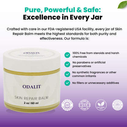The Barrier Renewal Remedy: ODALIT™ Skin Repair Balm Stops Itchy, Red Flare-ups and Restores Clear, Healthy Skin in Just 30 Days
