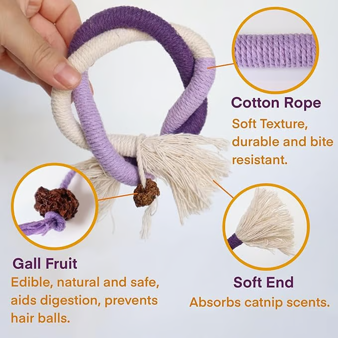 🔥😻 Chewing rope specially designed for cats