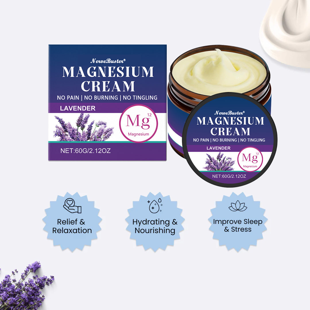 NerveBuster™ Natural Pain Relief Cream 🌿 - This mineral relieves pain in just 15 minutes! 🌟