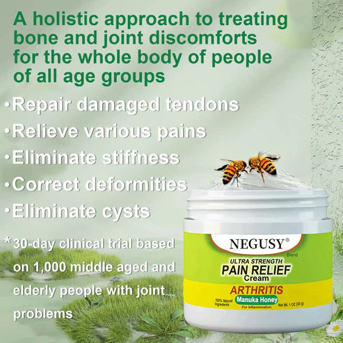 🐝NEGUSY®New Zealand Bee Venom Joint and Bone Therapy Advanced Cream⏳Limited time discount of 80%⏳