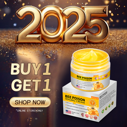 NESLEMY™ Bee Venom Skin Cream（👨‍⚕AAD Recommended),for Remove Warts, Acne and Scars