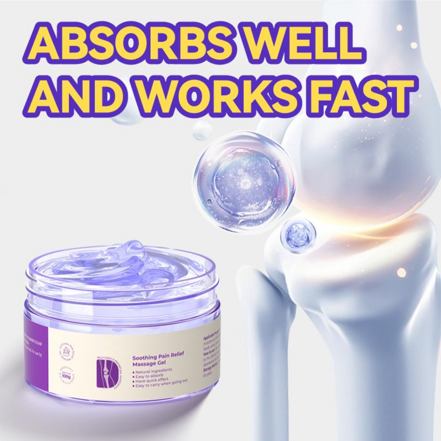 Final Day 82% OFF 🔥 Joint Pain Treatment Gel 🧊 Refuse pain and inflammation
