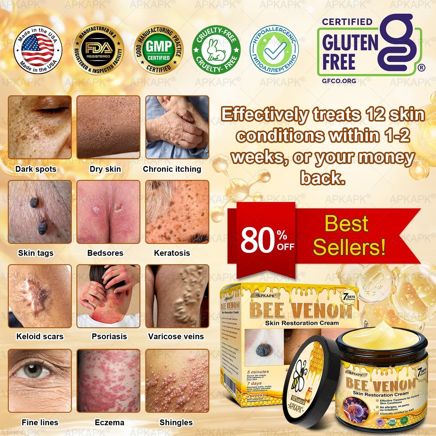 ODALIT™ | Eliminates wrinkles and firms sagging skin in 7 days.