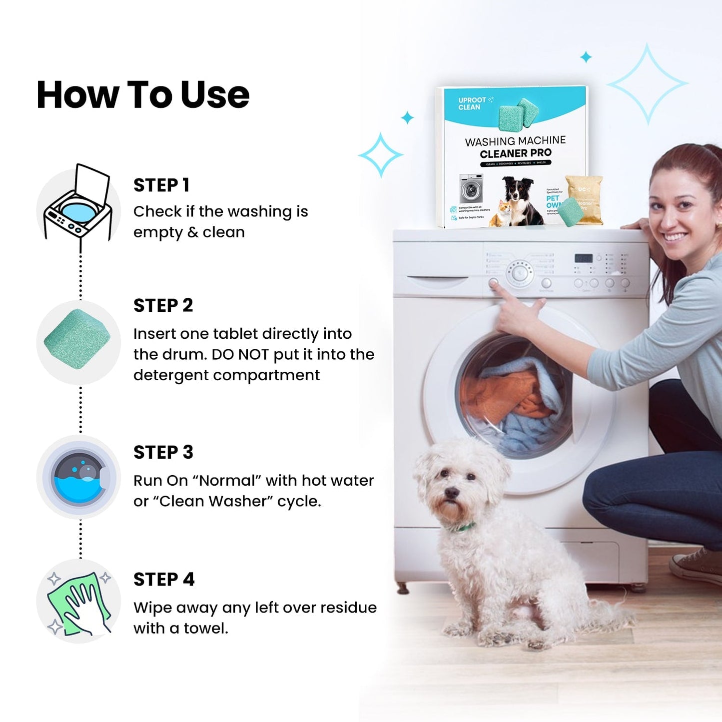 Negusy Washing Machine Cleaner