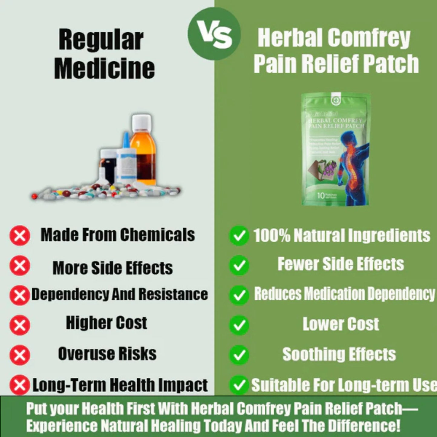Herbal Comfrey Patches