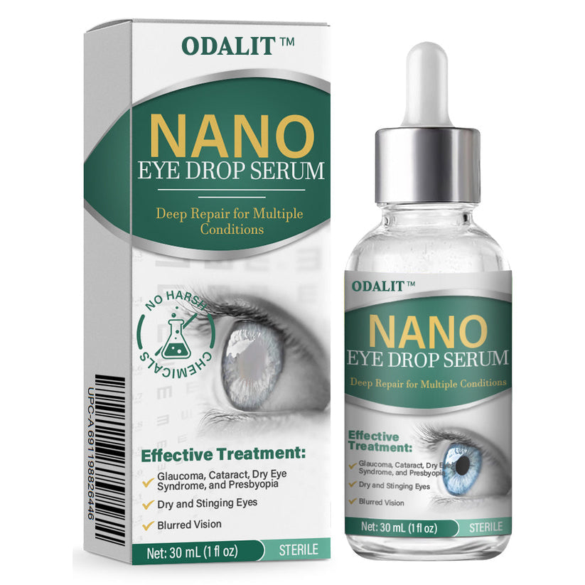 👩‍⚕️ODALIT™ Nano Eye Drops Serum ✅FDA Approved(Suitable for presbyopia, dry eye syndrome, glaucoma, and cataracts) ☘️☘️