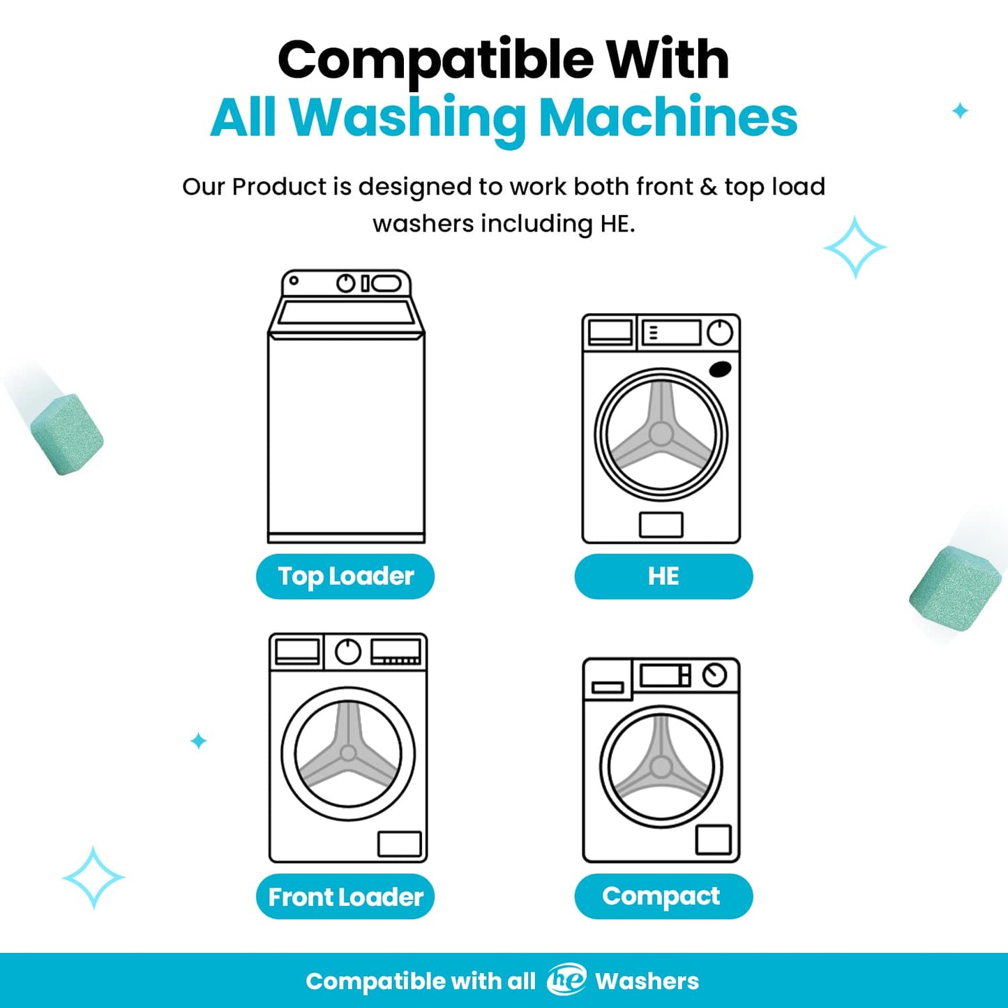 Negusy Washing Machine Cleaner