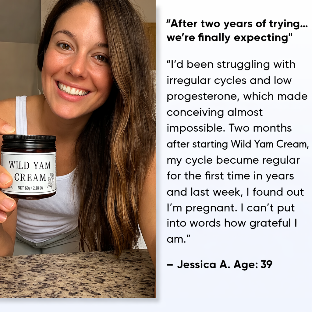 Wild Yam Cream For Hormonal Balance