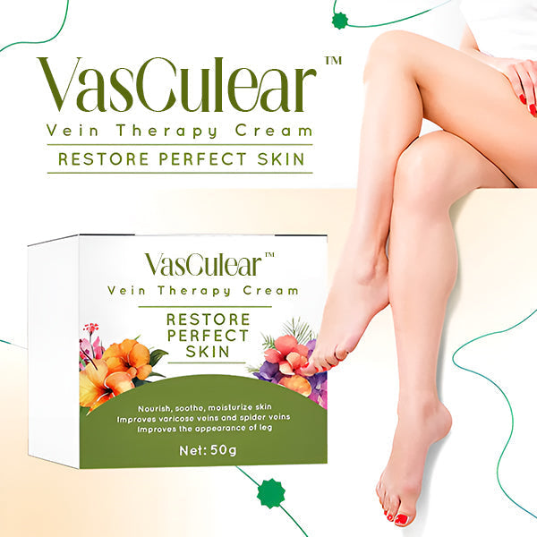 VasCulear™ Clinically-Inspired Vein Therapy Cream（Supports healthier-looking legs & vein appearance）