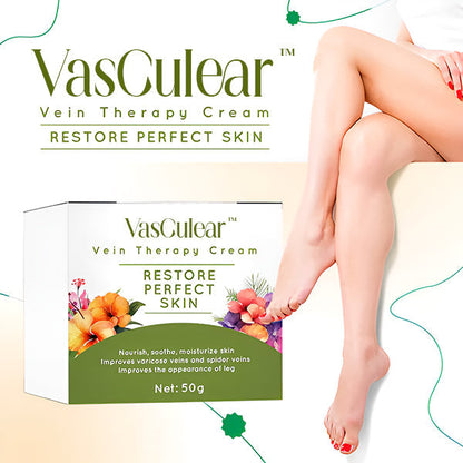 VasCulear™ Clinically-Inspired Vein Therapy Cream（Supports healthier-looking legs & vein appearance）