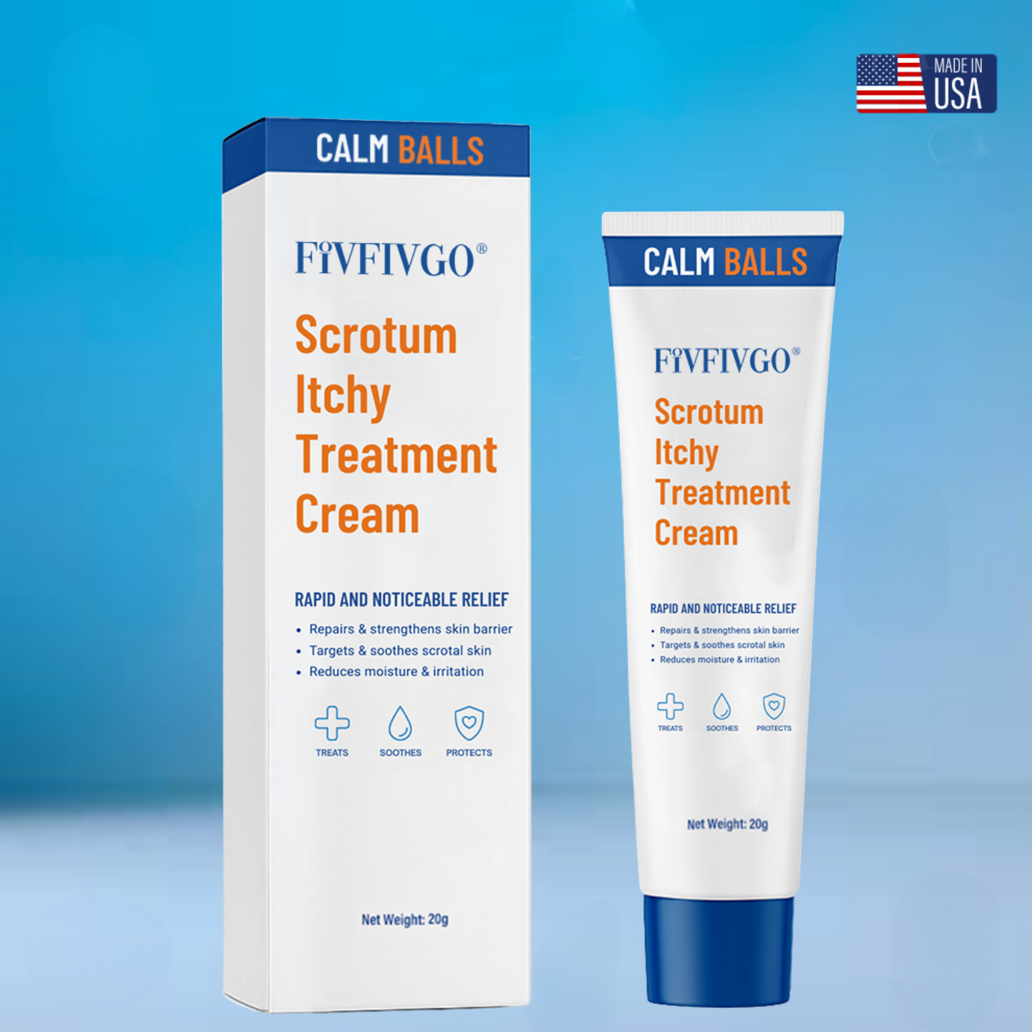 Fivfivgo® Scrotum Itchy Treatment Cream PRO