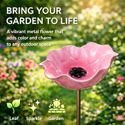 💖🎁2026 Mother's Day Gifts 49% Off--🎁Handmade Metal Flower Garden Stake🐦