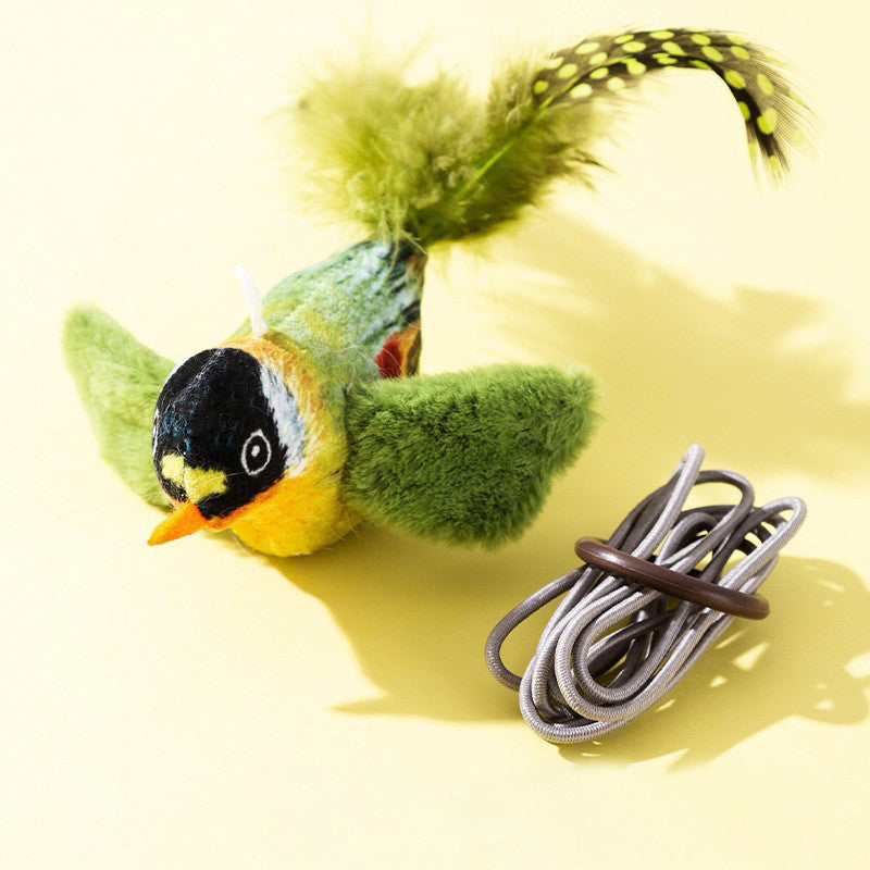 🐾2025  Interactive Bird Chirping Cat Toy