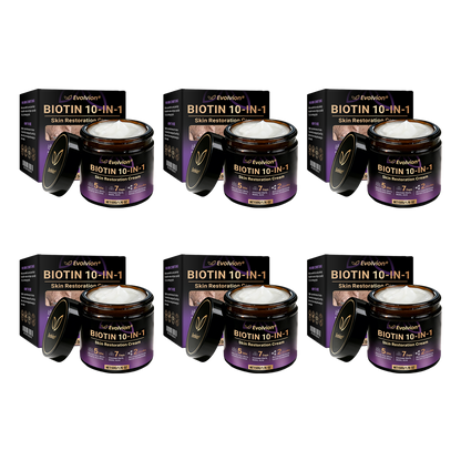 Made and Shipped from USA ✨Evolvion® Biotin 10-in-1 Skin Restoration Cream 🍀