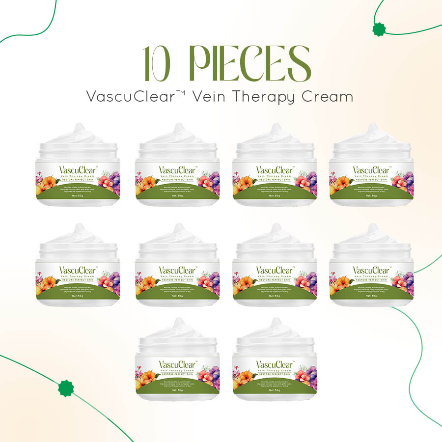 VasCulear™ Clinically-Inspired Vein Therapy Cream（Supports healthier-looking legs & vein appearance）
