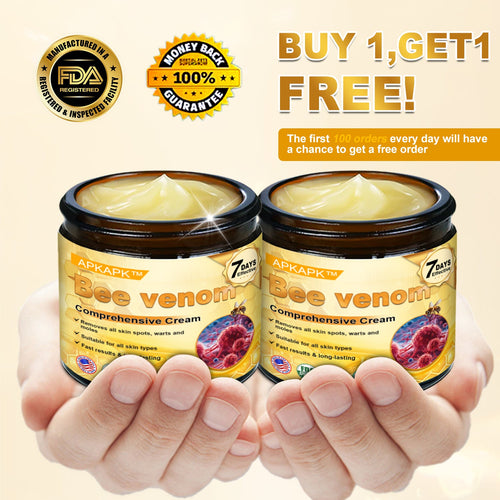 Skin Tags, Eczema, or Psoriasis? This 15-Minute Bee Venom Cream Soothes, Heals & Clears Fast—No Steroids, No Scars