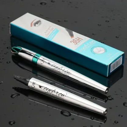 🔥3D Waterproof Eyebrow Pen 4 Fork Tip water eyebrow Pencil